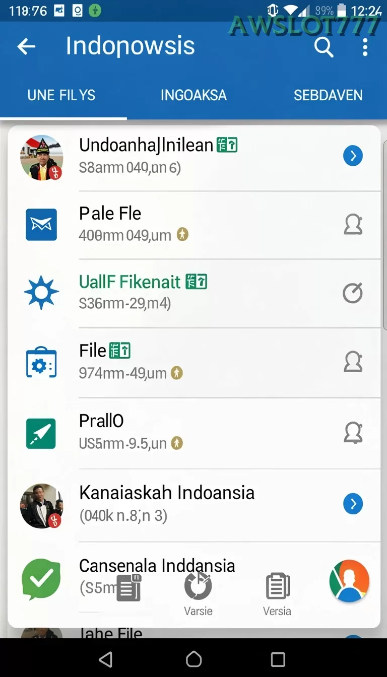 Cuplikan layar NUSABET — pengaturan akun