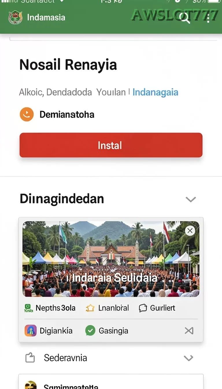 Cuplikan layar D73 — aktivitas