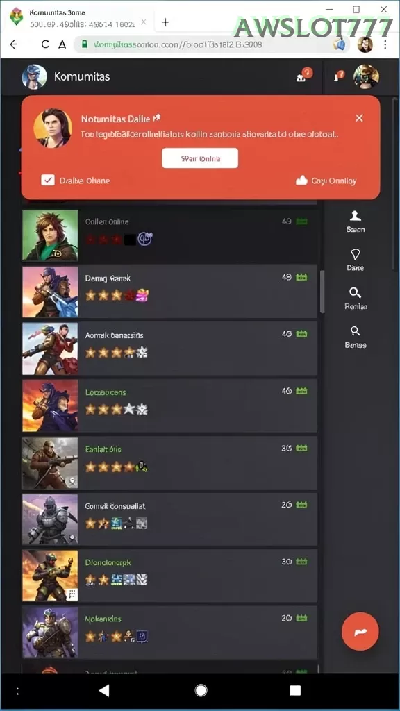 Cuplikan layar MPO500 — menu navigasi